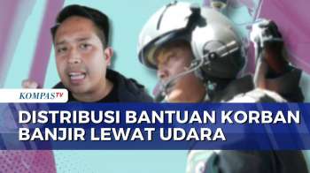 Akses Jalan Terputus, TNI AD Drop Bantuan Logistik Dari Udara Di Tapanuli Tengah