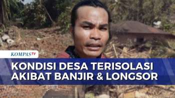 Bantuan Belum Bisa Masuk, Begini Kondisi Desa Terisolasi Akibat Banjir Longsor Di Tapanuli Utara