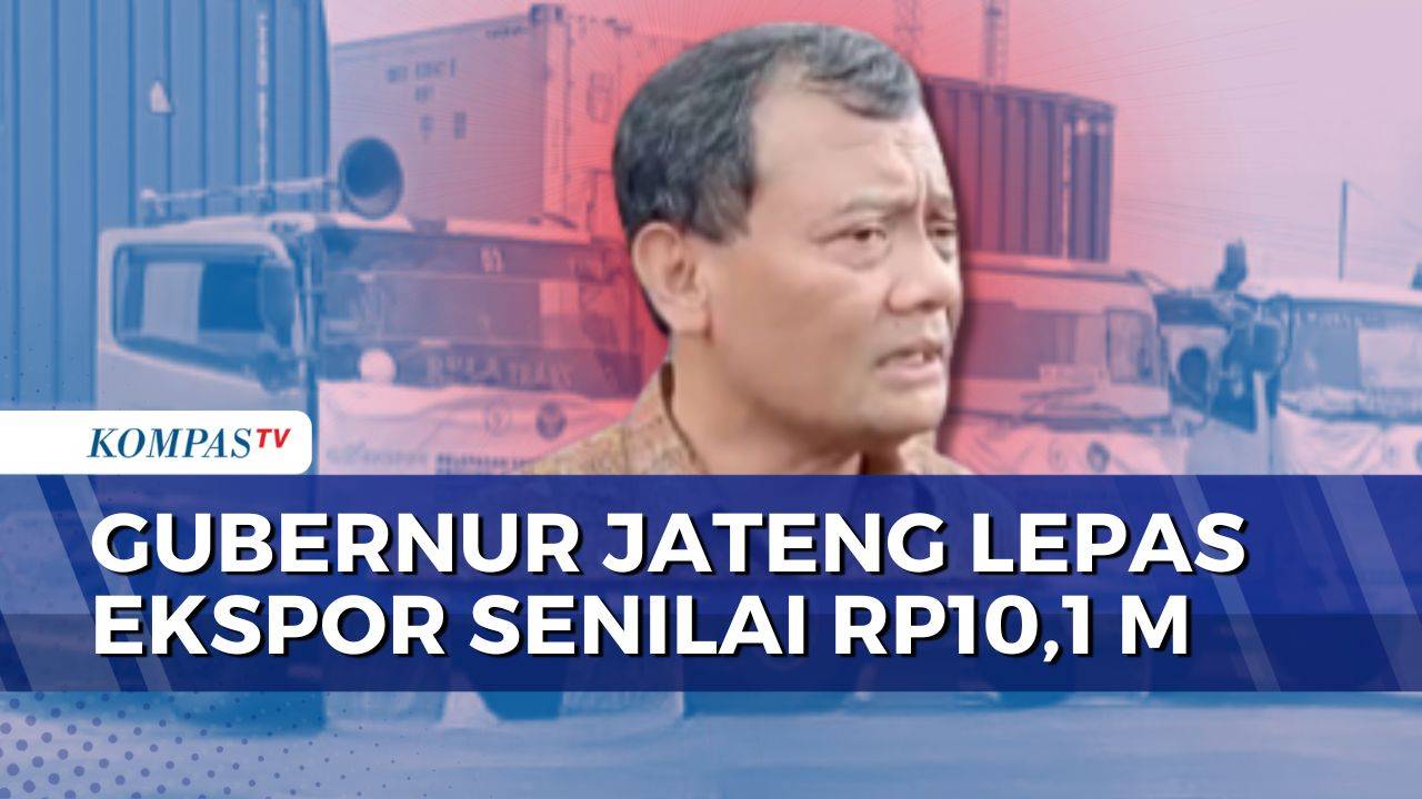 Ekspor UMKM Jawa Tengah Tembus Rp10,1 Miliar, Ahmad Luthfi Lepas Pengiriman ke Pasar Global