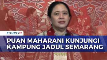 Ketua DPR Puan Maharani Kunjungi Kampung Jadul Semarang, Dorong UMKM Dan Wisata Tradisional | JMP