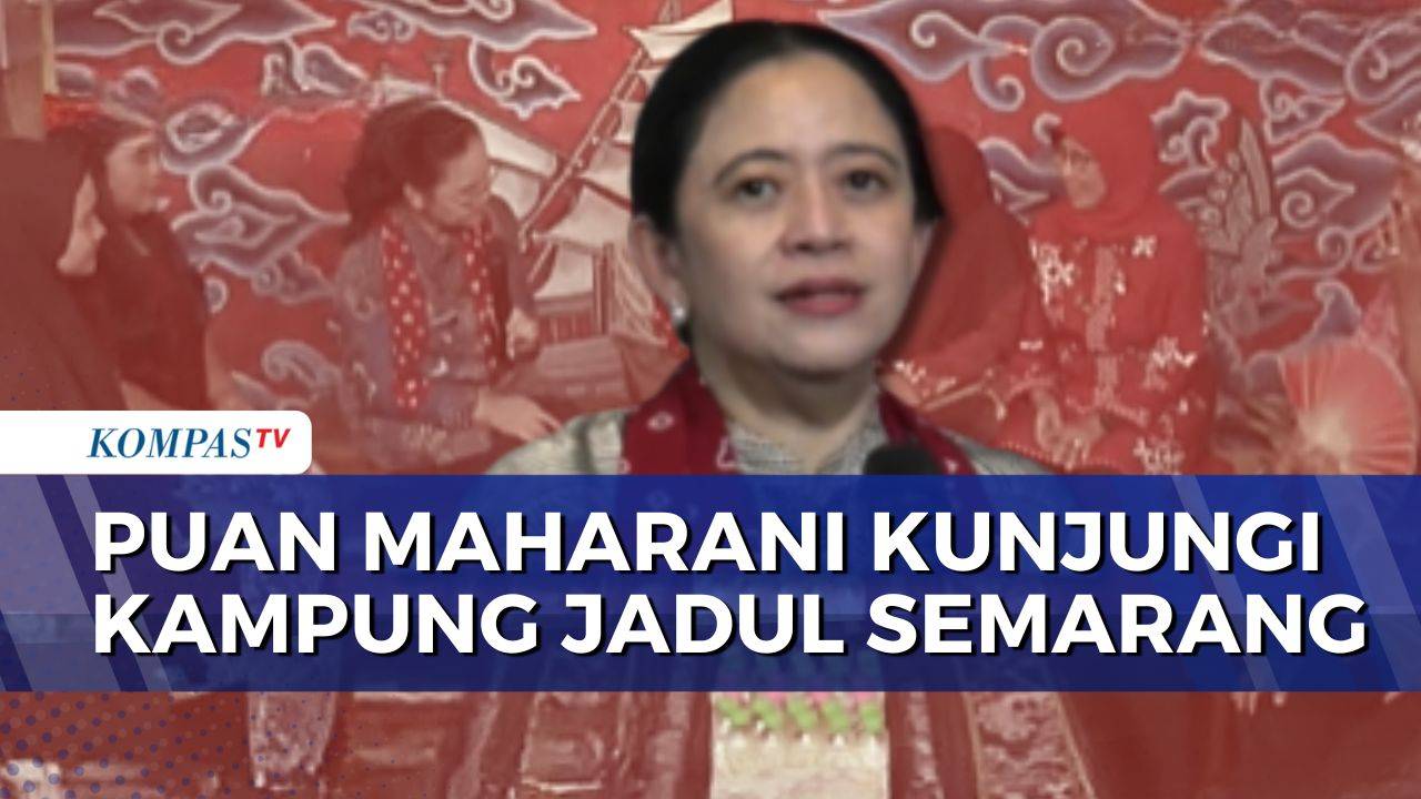 Ketua DPR Puan Maharani Kunjungi Kampung Jadul Semarang, Dorong UMKM dan Wisata Tradisional | JMP