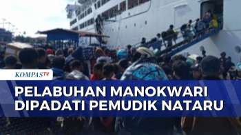 Jelang Natal, 6.000 Lebih Warga Mudik Lewat Pelabuhan Manokwari | KOMPAS PETANG