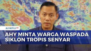 Kunjungi BMKG, AHY Minta Warga Waspada Siklon Tropis Senyar Saat Libur Nataru | JMP