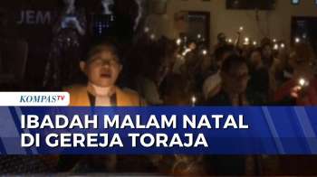 Ibadah Malam Natal Di Gereja Toraja Jemaat Tello Batua Berlangsung Khidmat | BERUT