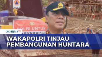 Wakapolri Tinjau Proses Pembangunan Huntara Untuk Warga Terdampak Bencana Di Padang Pariaman