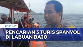 11 Orang Tim Penyelam Profesional Dan Sonar Sistem Dikerahkan Cari 3 Turis Spanyol Di Labuan Bajo