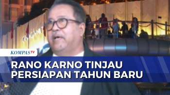 Wagub Rano Karno Tinjau Persiapan Malam Tahun Baru Di Bundaran HI Jakarta | KOMPAS MALAM