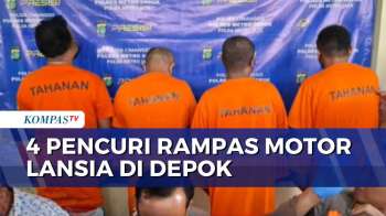 Ngaku-Ngaku Debt Collector, 4 Pria Pencuri Rampas Motor Lansia Di Depok | SAPA PAGI