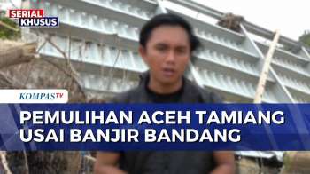 Begini Proses Pembangunan Jembatan Gantung Di Aceh Tamiang Usai Diterjang Banjir Bandang | SAPA PAGI