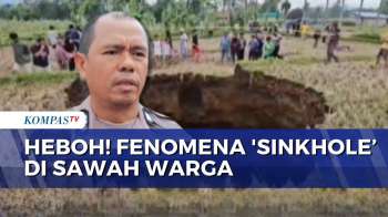 Heboh Fenomena 'Sinkhole' Di Kabupaten Lima Puluh Kota Sumbar, Polisi: Diameter Sekitar 10 Meter