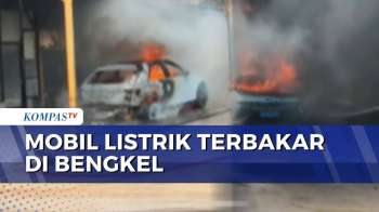 Mobil Listrik Terbakar Di Bengkel Medan, 4 Unit Damkar Dikerahkan Ke Lokasi | BERUT