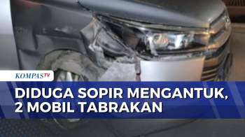 Diduga Pengemudi Mengantuk, 2 Minibus Tabrakan Di Cengkareng | SAPA PAGI