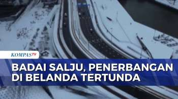 Badai Salju, 718 Lebih Penerbangan Di Amsterdam Dibatalkan | SAPA PAGI