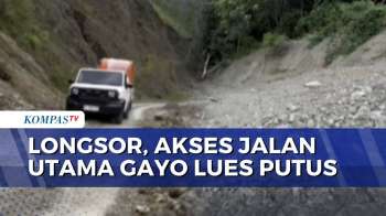 Longsor Tutup Akses Ke Gayo Lues, Relawan Lewat Jalur Alternatif Yang Makan Waktu Lama | KOMPAS PAGI
