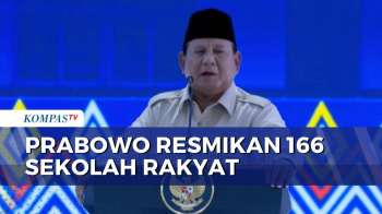 Resmikan 166 Sekolah Rakyat, Prabowo Tinjau Fasilitas Dan Aktivitas Sekolah | JMP