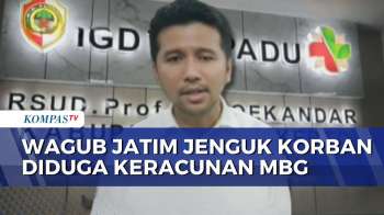 Wagub Jatim Emil Dardak Jenguk Korban Diduga Keracunan MBG Di Mojokerto | JMP