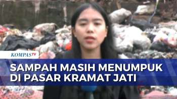 Bikin Resah Warga! Begini Penampakan Gunungan Sampah 6 Meter Di Pasar Kramat Jati | JMP