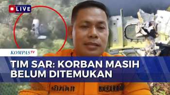 [FULL] Tim SAR Ungkap Kronologi Temukan Badan Dan Ekor Pesawat ATR 42-500, Korban Masih Dicari