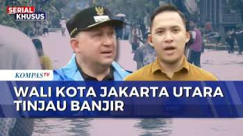 Wali Kota Jakarta Utara Tinjau Banjir Hingga Ke Gunung Sahari, Pompa Dikerahkan Untuk Sedot Air