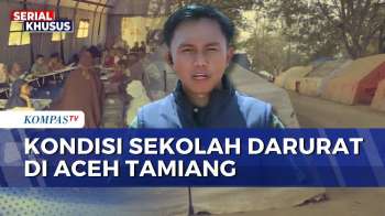 Banjir Sumatera, Begini Proses Pembangunan Huntara Dan Situasi Sekolah Darurat Di Aceh Tamiang