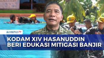 Kodam XIV Hasanuddin Latih Jurnalis Selamatkan Diri Saat Banjir
