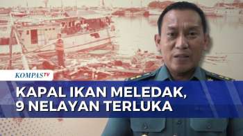 Kapal Pengangkut Ikan Meledak di Pelabuhan Paotere Makassar, 9 Orang Luka-Luka | SAPA MALAM