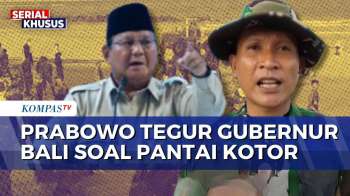 Usai Ditegur Prabowo, Personel TNI-Polri hingga Pelajar Bersih-Bersih Sampah di Pantai Kuta