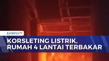 Rumah 4 Lantai Di Surabaya Terbakar, 14 Mobil Damkar Diterjunkan Ke Lokasi | BERUT