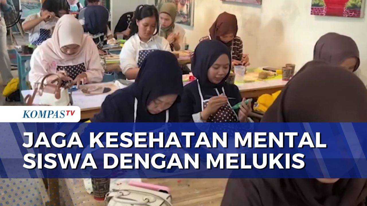 Pelajar di Bengkulu Ikuti Kelas Seni untuk Jaga Kesehatan Mental