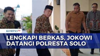 Jokowi Datangi Polresta Solo, Lengkapi Berkas Kasus Ijazah | BERUT