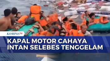 Terombang-ambing Di Laut, 20 Kru Dan Penumpang KM Cahaya Intan Selebes Diselamatkan Nelayan