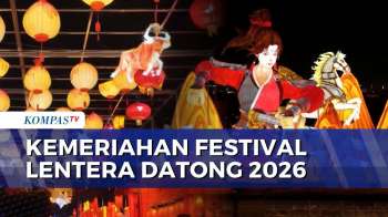 Meriah! 46 Instalasi Lampion Hiasi Festival Lentera Di Kota Kuno Datong 2026