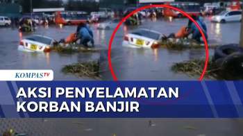 Dramatis! 2 Orang Dievakuasi Dari Mobil Yang Terjebak Banjir Di Nairobi | BERUT