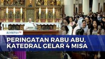 Peringati Rabu Abu, Gereja Katedral Jakarta Gelar 4 Kali Misa Tanpa Registrasi | BERUT
