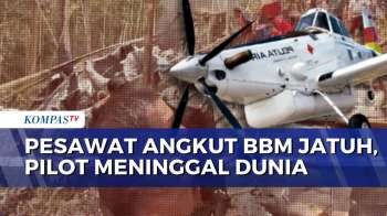 Pesawat Pengangkut BBM Pelita Air Jatuh Dan Terbakar Di Nunukan, Pilot Ditemukan Meninggal Dunia