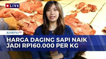 Meroket! Harga Daging Sapi Di Bandung Naik Jadi Rp160 Ribu Per Kilogram | KOMPAS SIANG