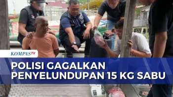Polisi Gagalkan Penyelundupan 15 Kg Sabu Dari Malaysia Dalam Jeriken Solar | BORGOL