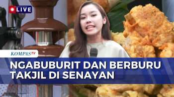 Sundown Markette Senayan, Warga Berburu Ragam Takjil Kekinian Sambil Nikmati Pertunjukan Musik