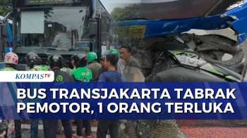 Bus Transjakarta Tabrak Pengemudi Ojol di Sawah Besar, Korban Dilarikan ke Rumah Sakit