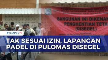 Warga Menang Gugatan PTUN, Lapangan Padel di Pulomas Resmi Disegel Permanen | KOMPAS MALAM