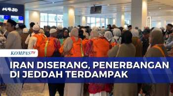 AS-Israel Serang Iran, Penerbangan Jemaah Umrah Asal Indonesia Terdampak di Bandara Jeddah