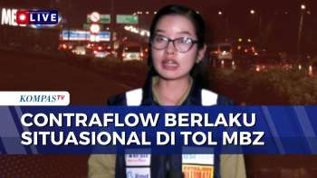 Arus Balik Lebaran, Contraflow Diberlakukan Situasional Di Tol MBZ | 25 MARET 2026