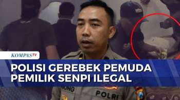 Detik-Detik Polisi Gerebek Pemilik Senpi Ilegal Di Bangkalan, 1 Pistol Dan 12 Peluru Tajam Disita