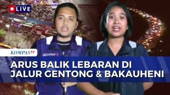 Padat! Begini Pantauan Udara Arus Balik Di Jalur Gentong Dan Pelabuhan Bakauheni | 25 MARET 2026