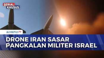 Detik-Detik Iran Luncurkan Drone Ke Pangkalan Militer Israel Di Tel Aviv | KOMPAS SIANG