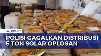 Polres Buton Gagalkan Distribusi 5 Ton Solar Oplosan, 3 Pelaku Ditangkap | BORGOL