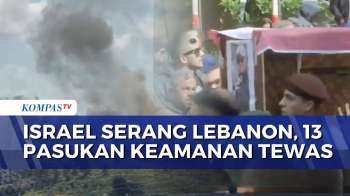Imbas Serangan Israel Ke Kota Nabatieh, 13 Petugas Keamanan Lebanon Dimakamkan Di Sidon