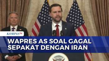 Negosiasi Selama 21 Jam Buntu, Wapres AS Sebut Iran Tolak Syarat Hentikan Program Nuklir
