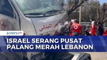 Israel Diduga Serang Pusat Palang Merah Di Lebanon, 1 Orang Tewas Dan Ambulans Rusak | SAPA MALAM