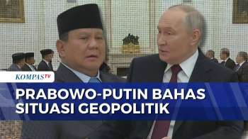 Prabowo Bertemu Putin, Konsultasi Geopolitik Dan Pererat Kerja Sama Bidang Energi Dengan Rusia